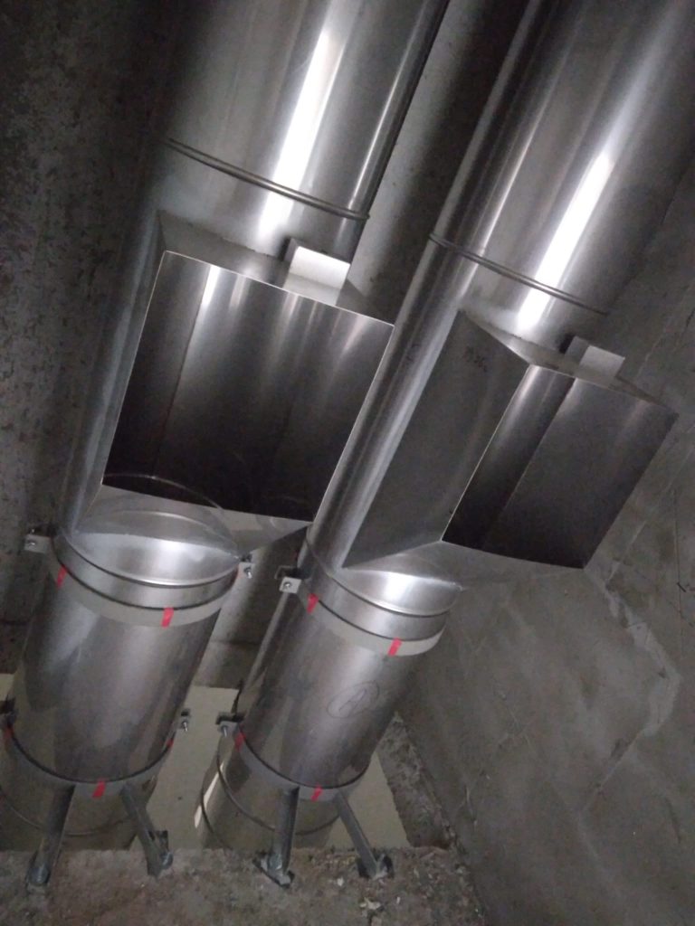 ניקוי שוט אשפה ברמת השרון בבניין יוקרתי